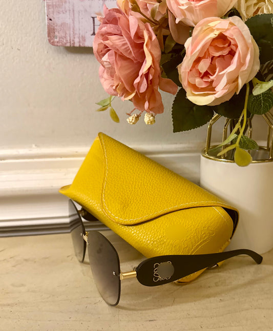 Brown Frameless Shades