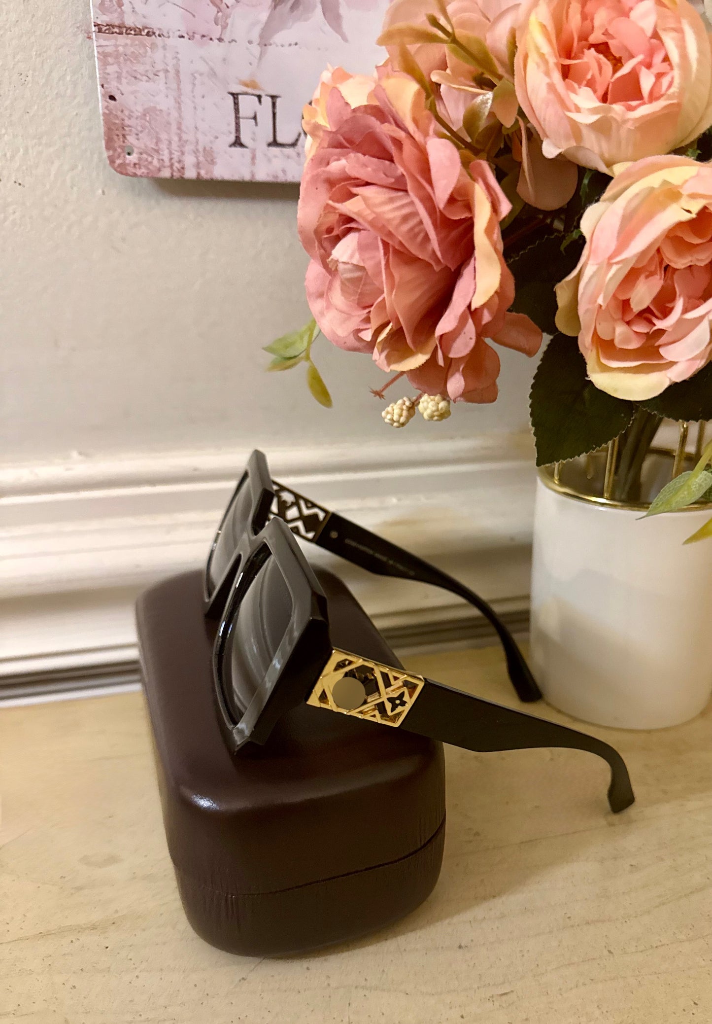 Black and Gold Shades