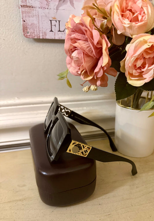 Black and Gold Shades