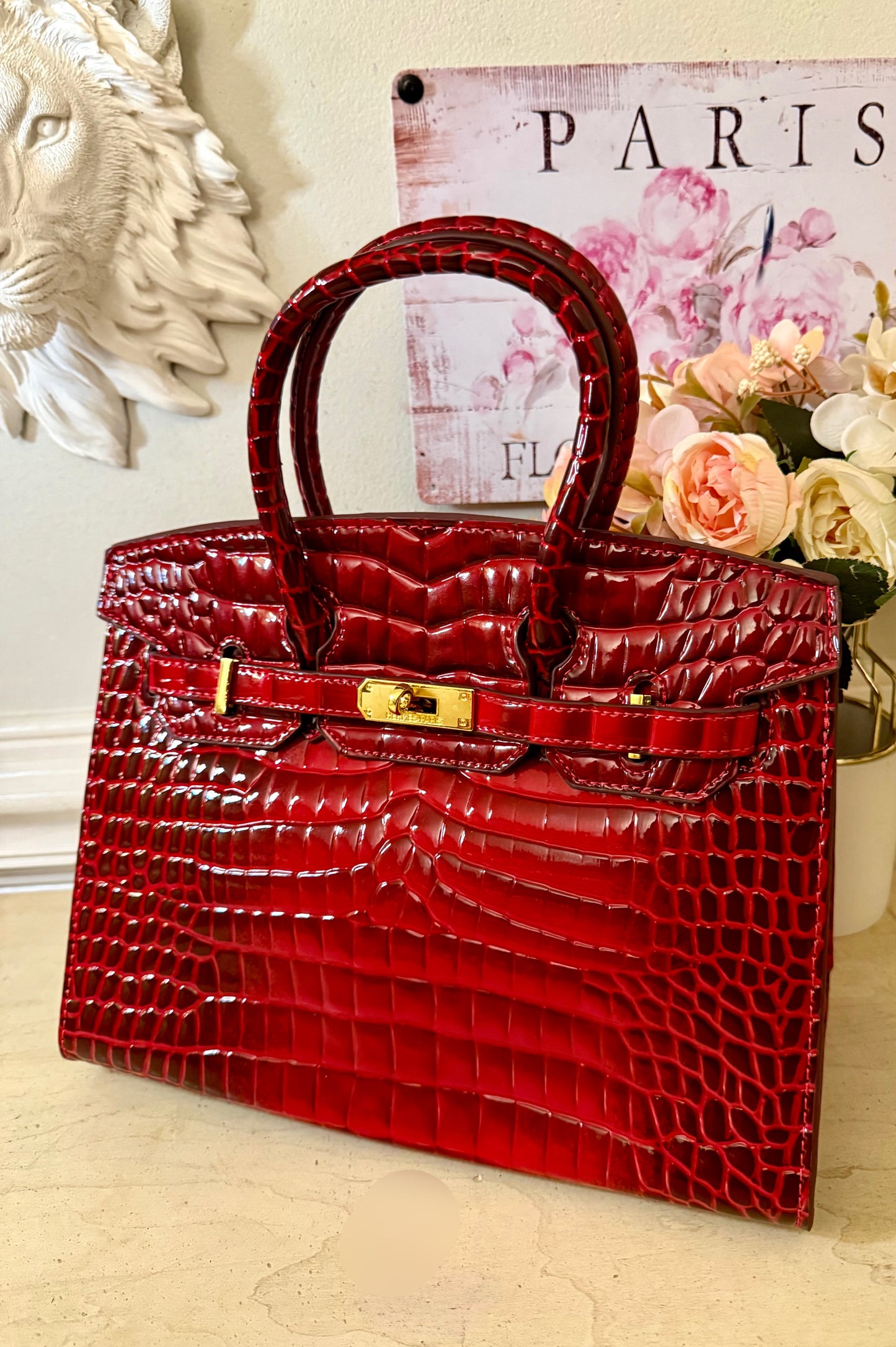 Crocodile Satchel