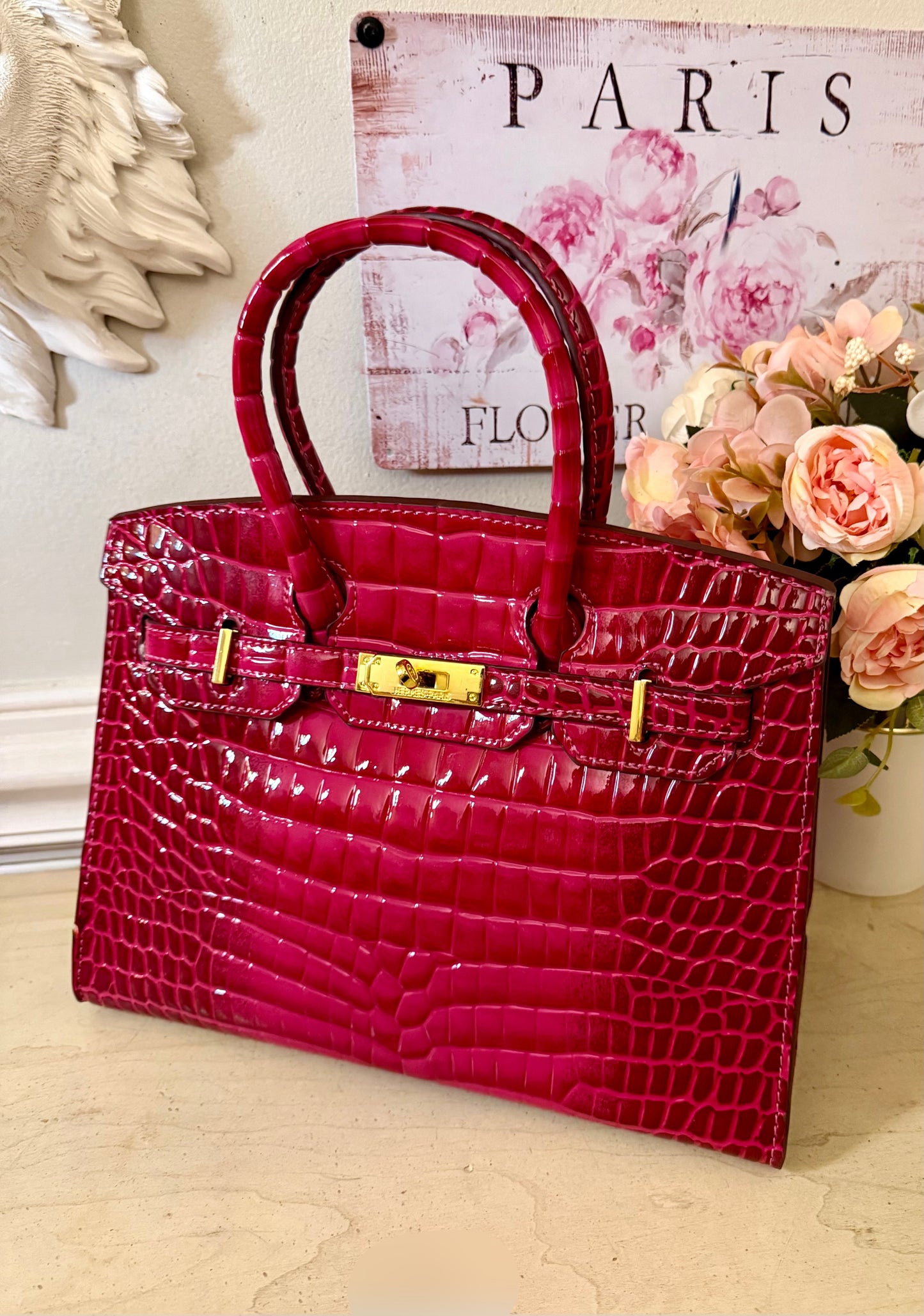Crocodile Satchel