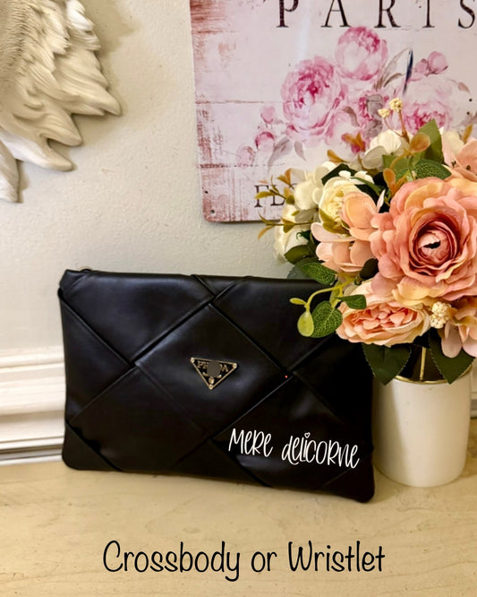 Woven Crossbody or Wristlet