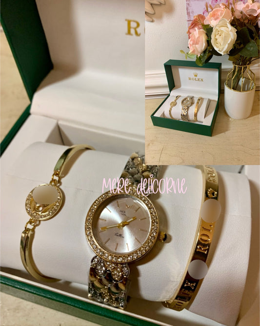 Watch and Bracelet Set