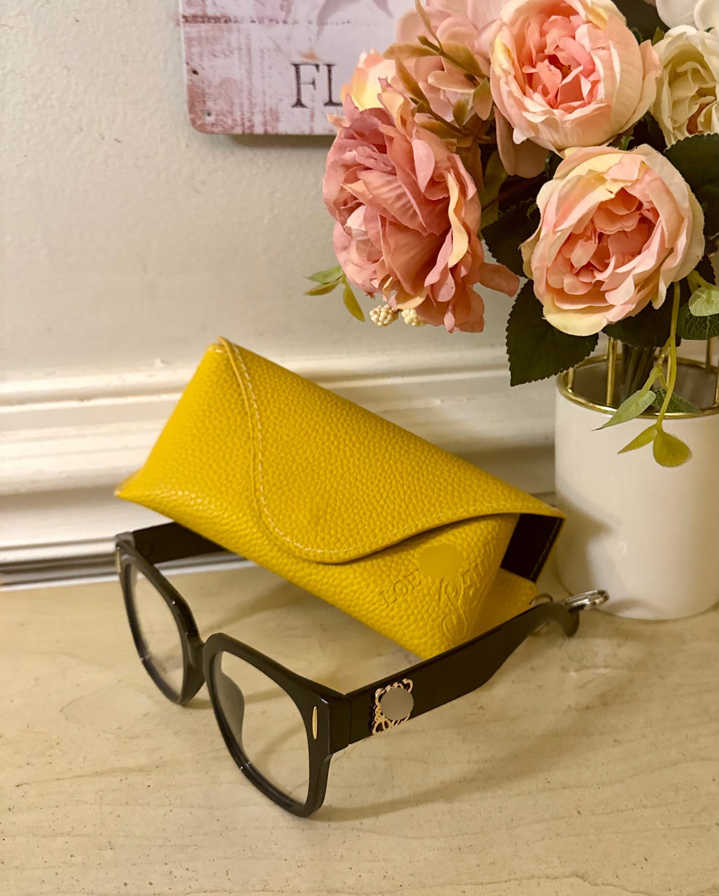 Clear Brown Glasses