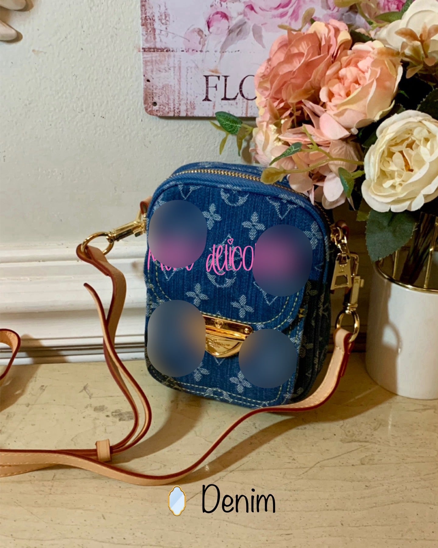 Denim Crossbody