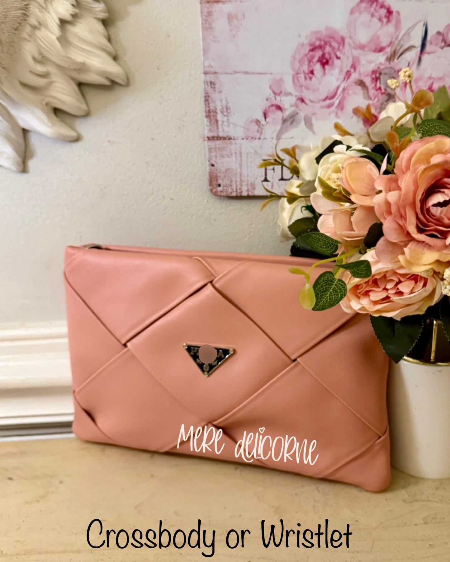 Woven Crossbody or Wristlet