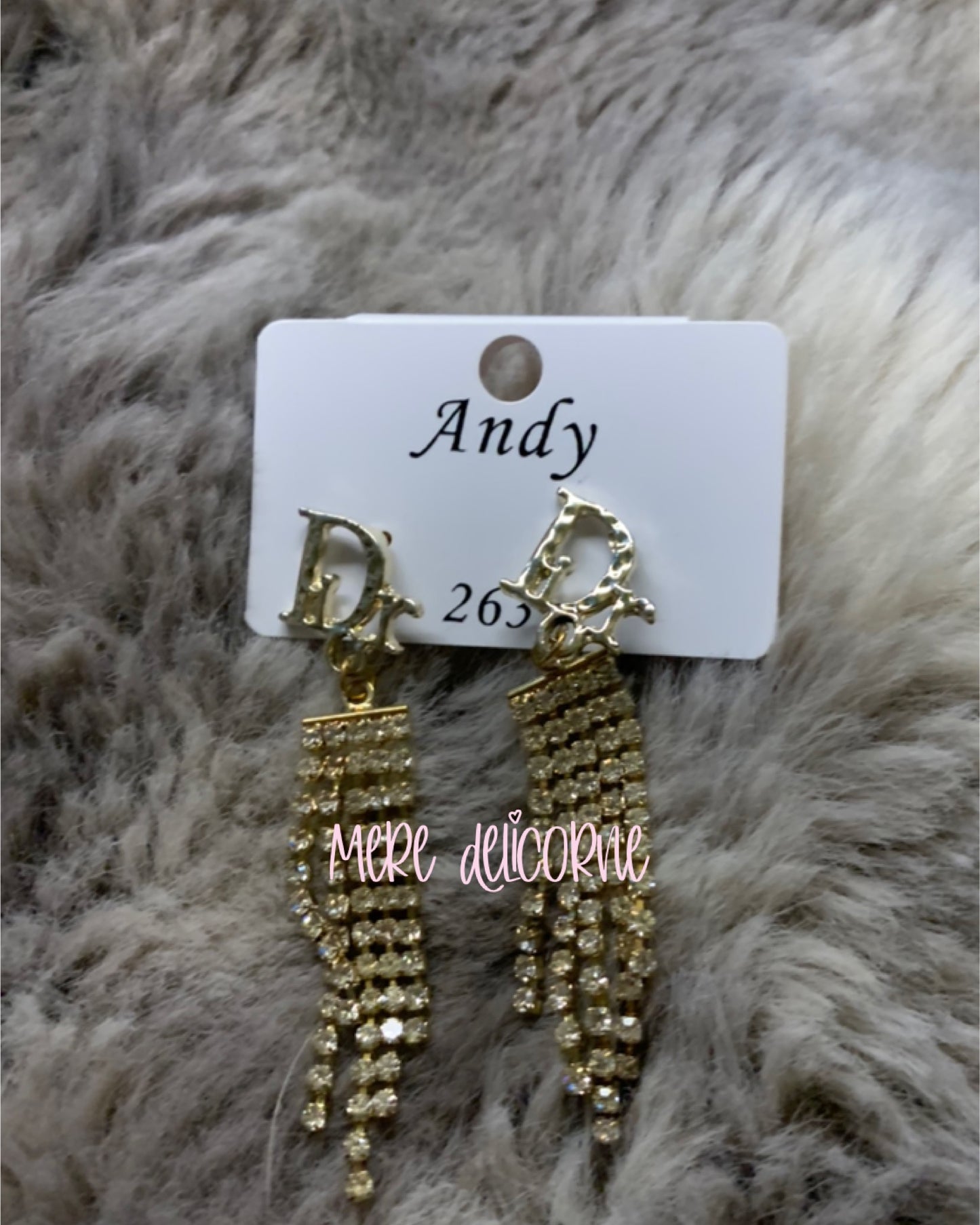 Gold Drop Earrings