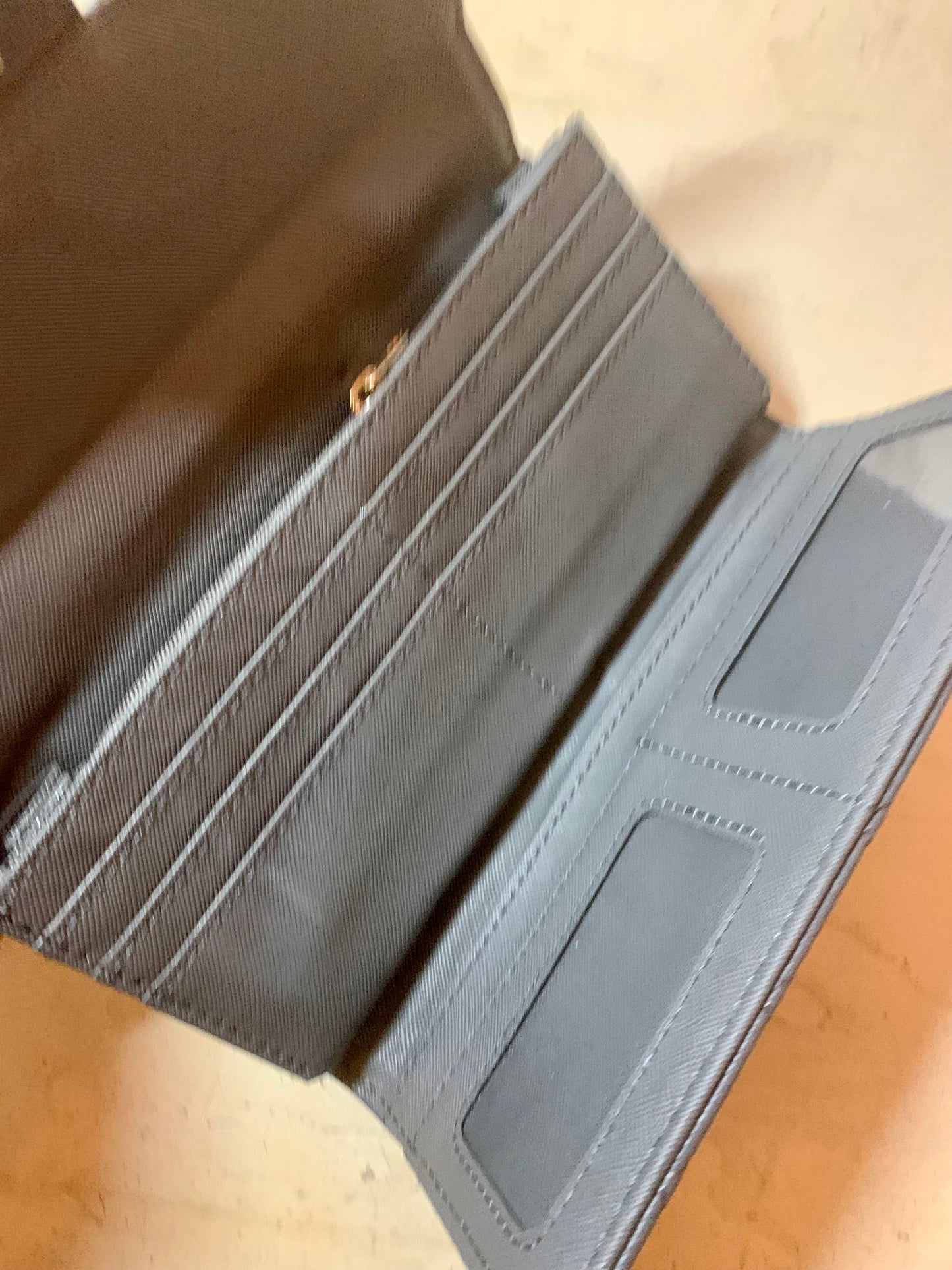 Quilted Leather Wristlet