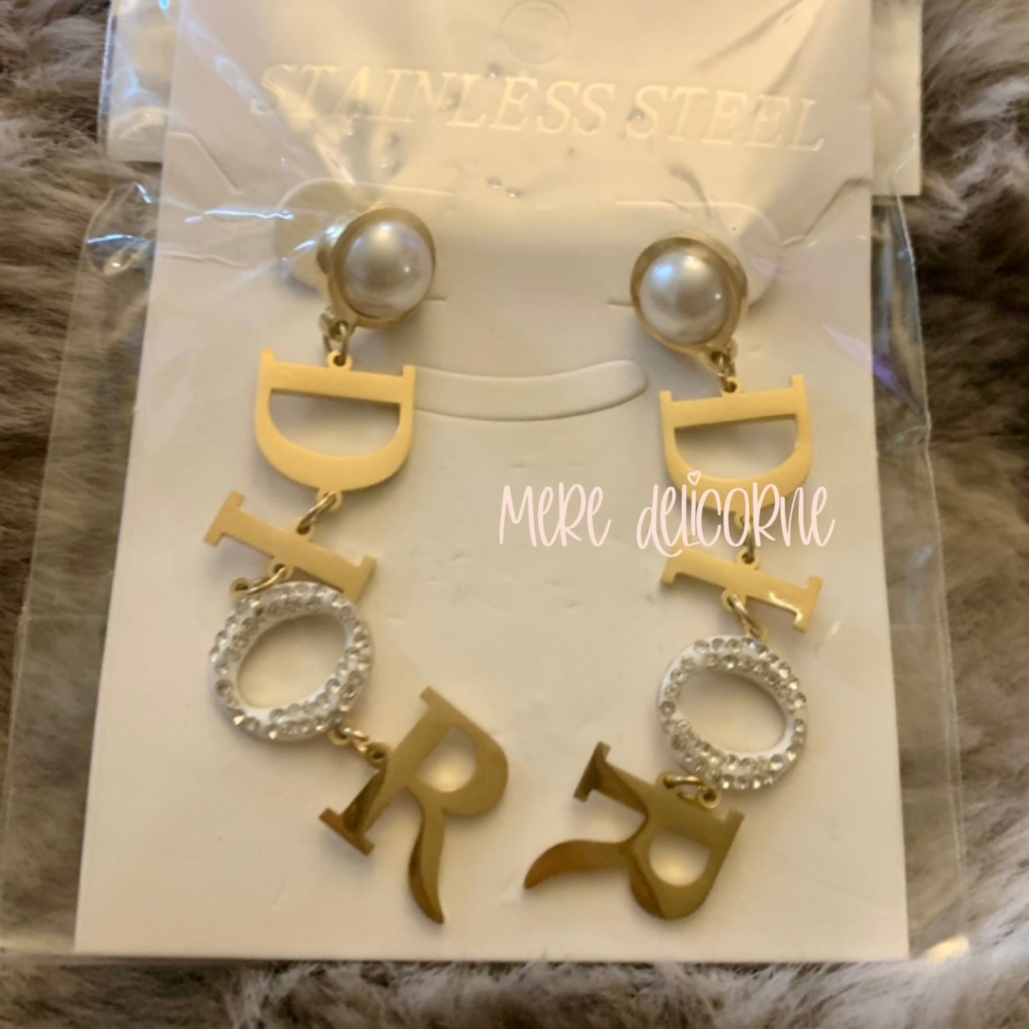 Gold Drop Earrings