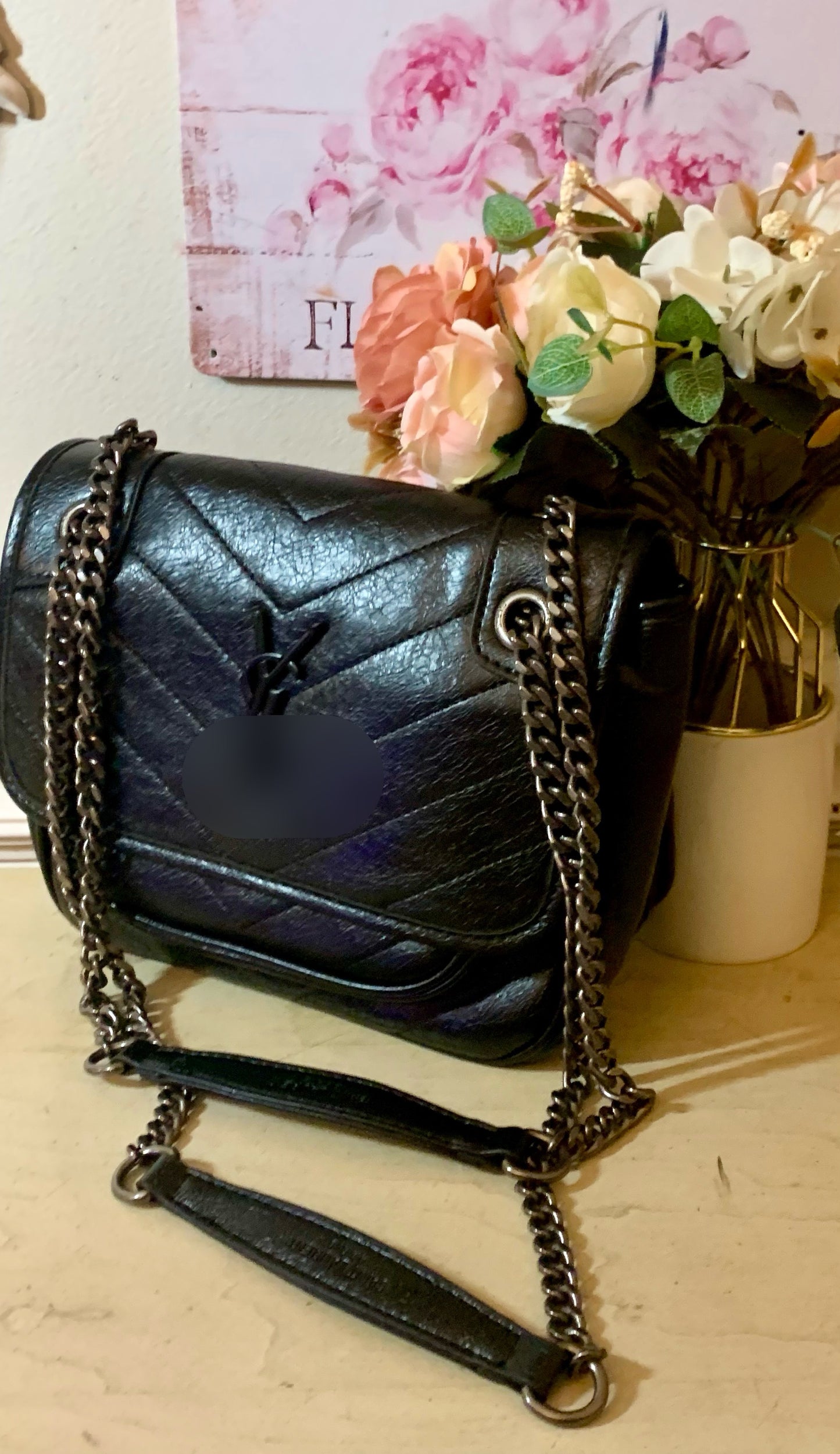 Medium Leather Crossbody